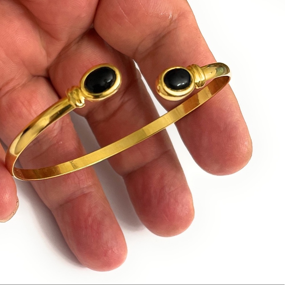 Amazing Adjustable Gold Filled vintage Bracelet /PM4